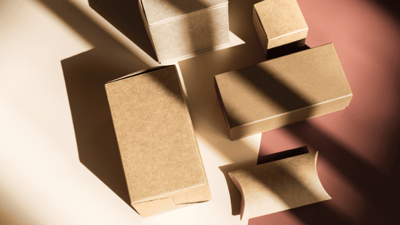 various paper packaging