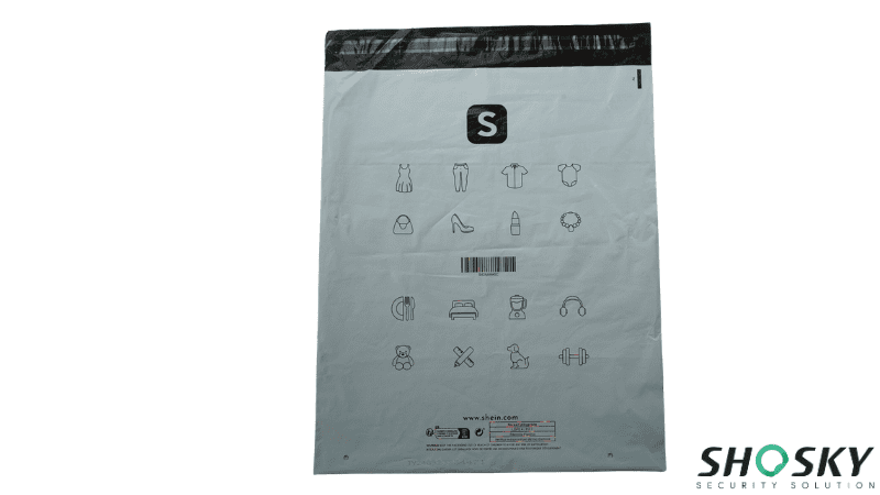 a security bag for shein brand's logistic