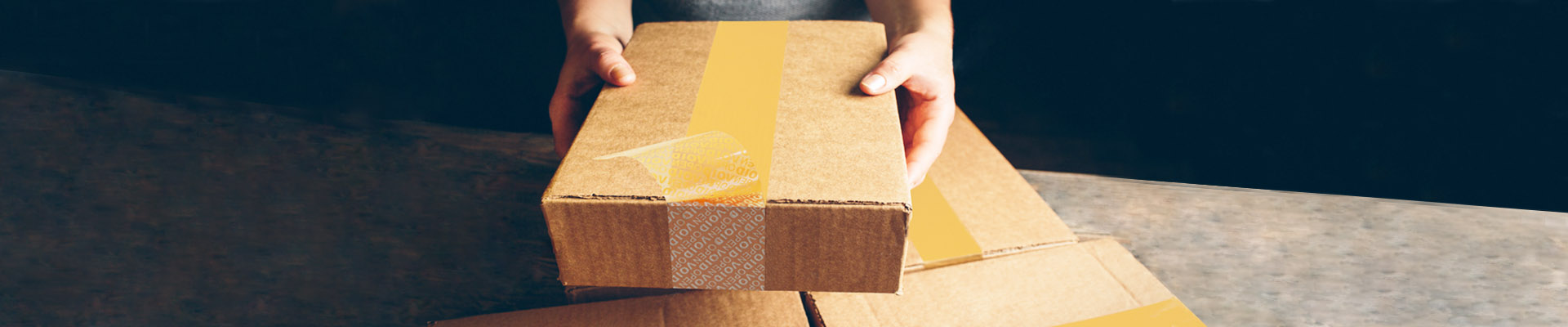 Packaging Tamper-Evident Tape Solutions | Shosky