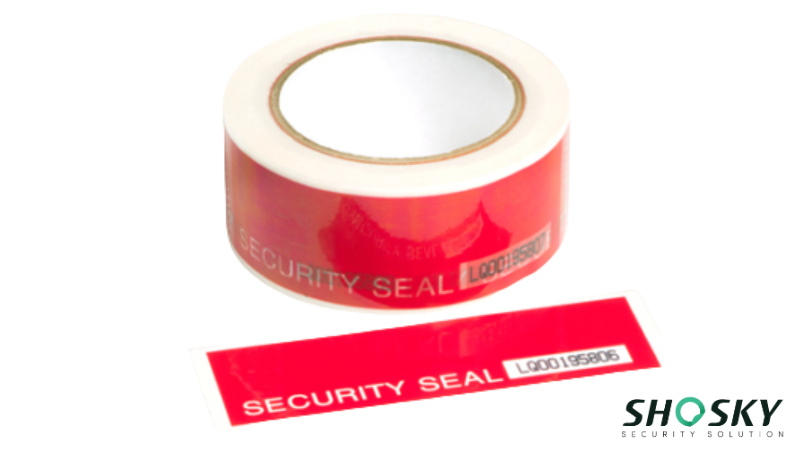 adhesive security seal