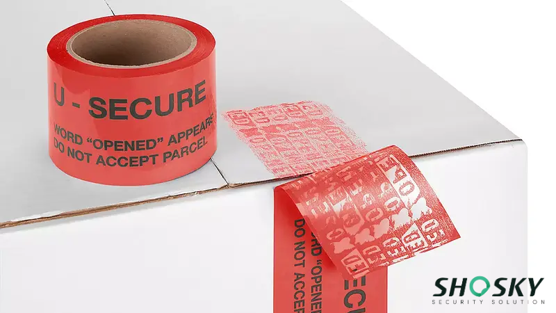 Security Tape for High-value Shipments