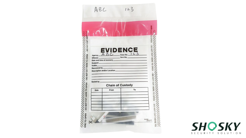 evidence bag