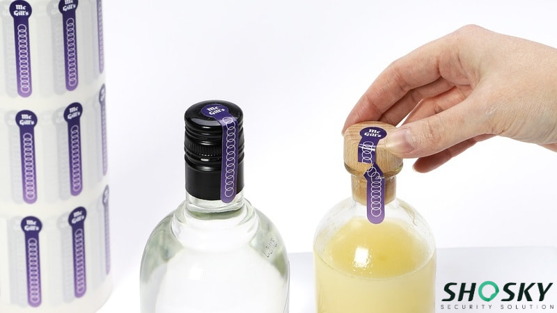 Tamper-proof seals on pharmaceutical products