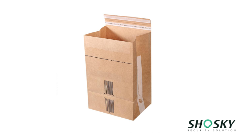 a paper evidence bag