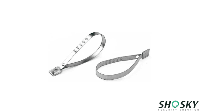 Metal Strap Seals by Shosky