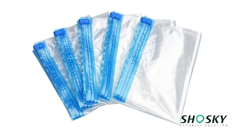 Vacuum Sealed Bags with Lug Closures