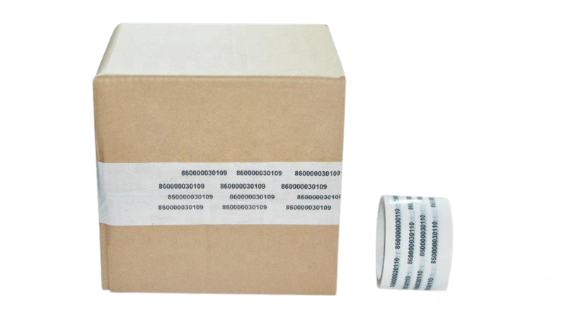 security tape and it's using on a box