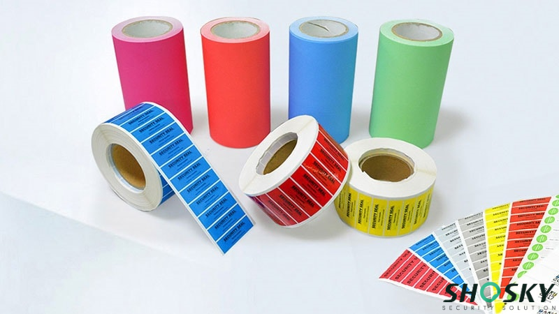 tamper evident label and the raw material
