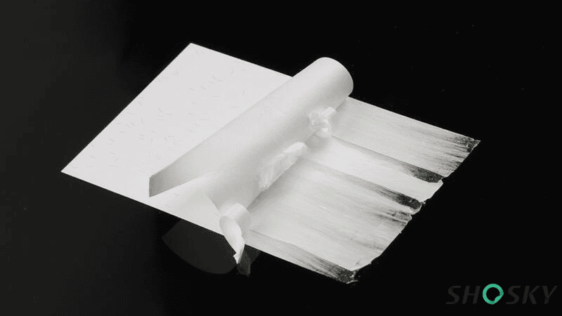 Co-extruded Destructible Labels