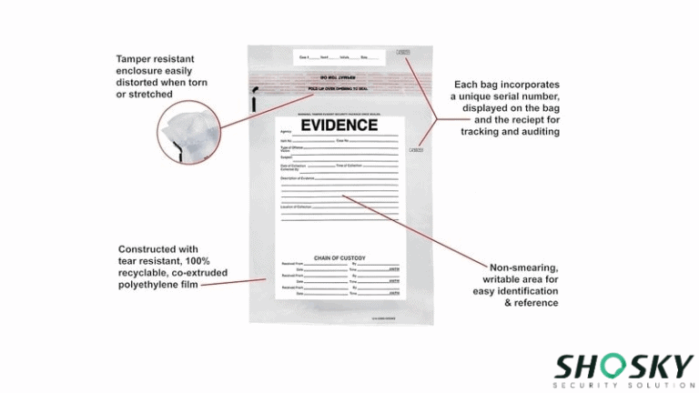 How to Label & Seal Evidence Bags Properly?