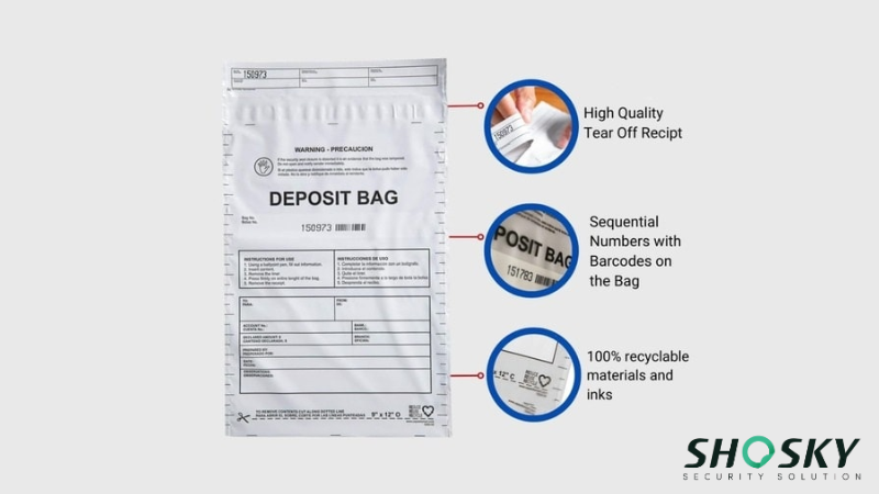 Deposit bag structure explained