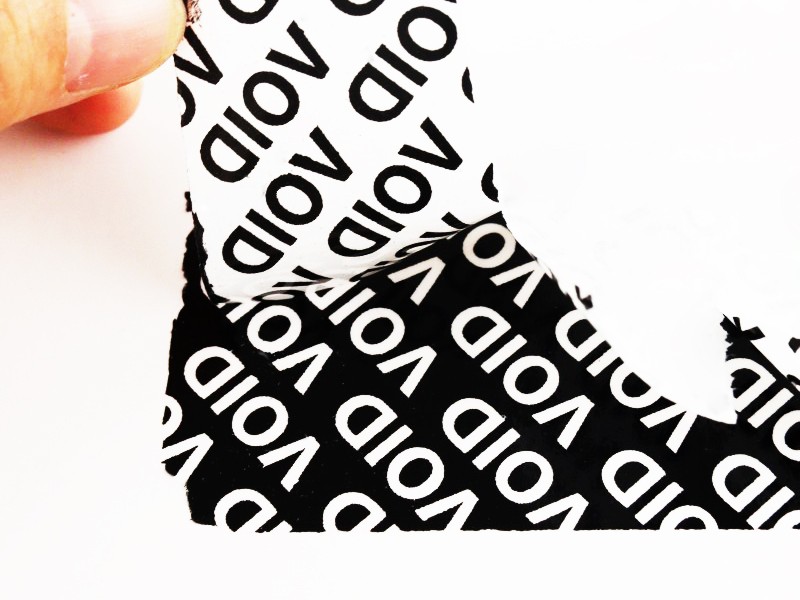 Full Transfer Black Paper Security Material 1