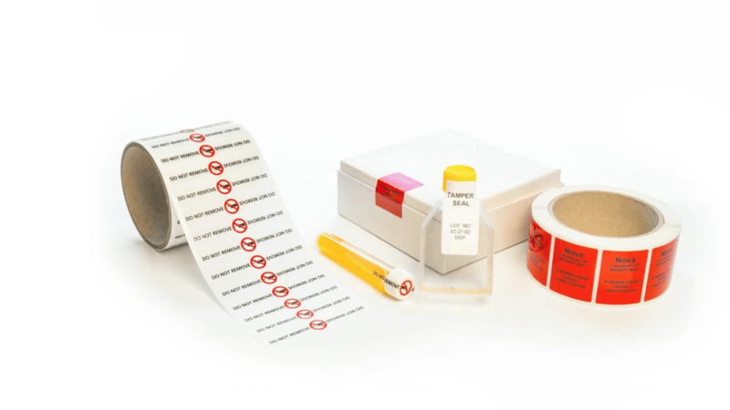 Tamper Evident Labels in Various Items