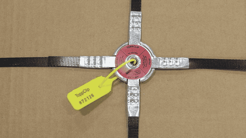 Tamper-Evident Seals Using for the Pallet