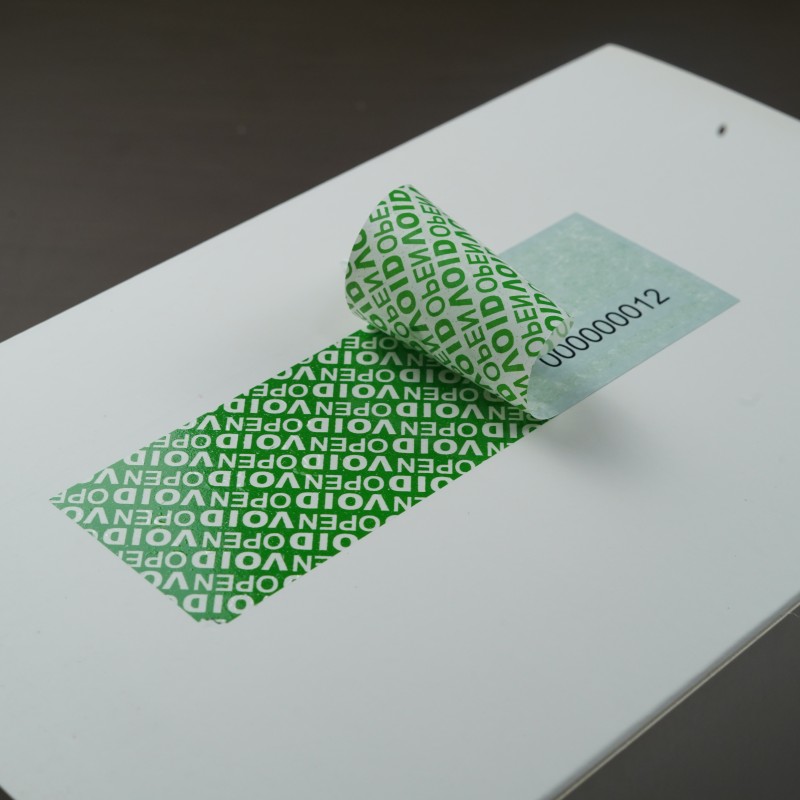 Eco-Friendly Paper Security Labels – Customizable & Recyclable