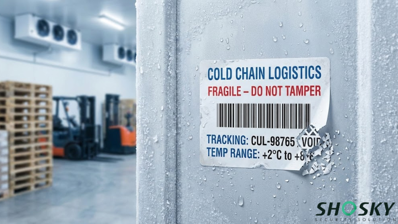 Moisture-Resistant Destructible Labels