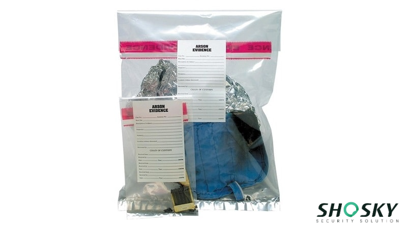 Specialty Evidence Bags for Evidence Handling
