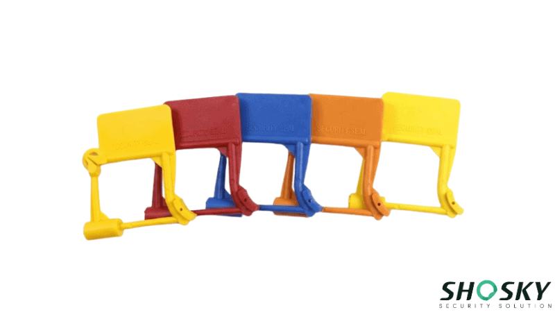 Various types of stock seals for tote bags