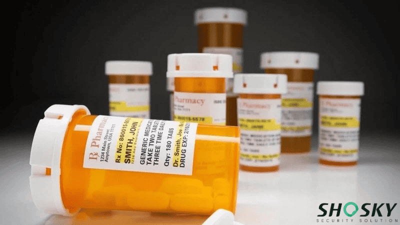 destructible used on Sealing Plastic (HDPE/PP) Pill Containers