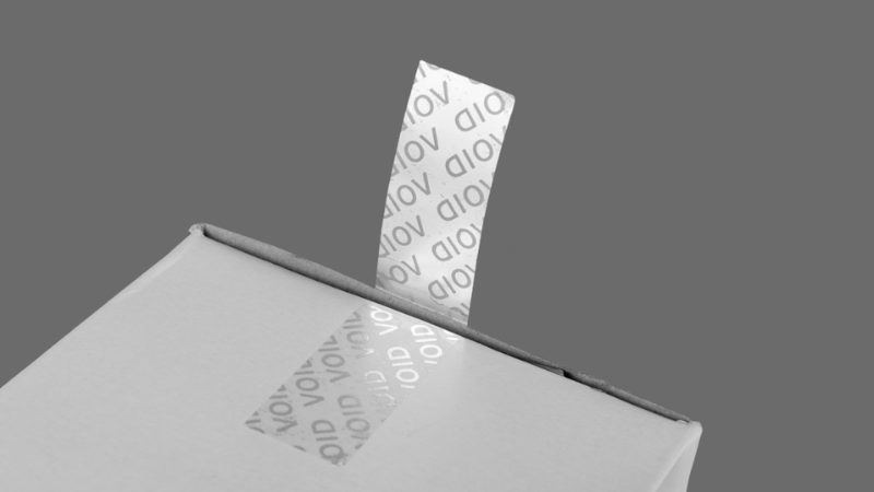 anti-theft tamper evident label