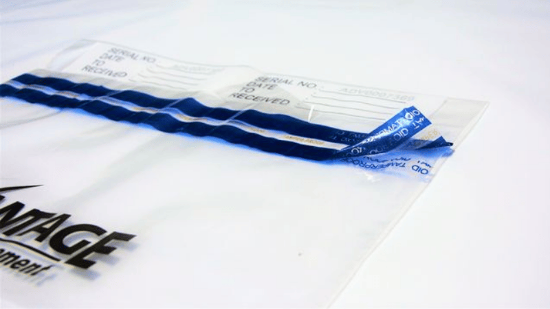 security bag tape