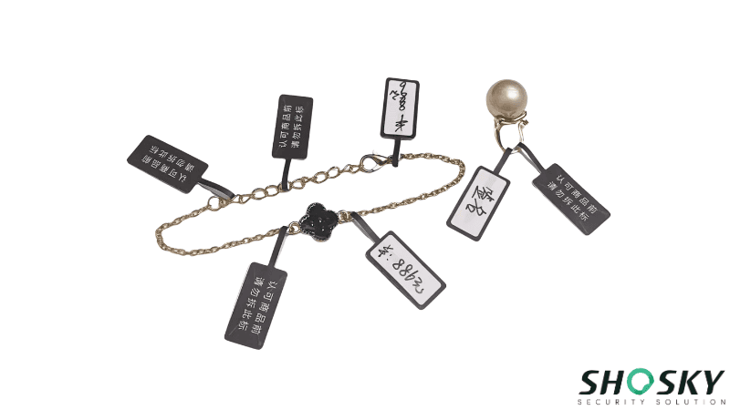 RIFD tag on luxury jewelry