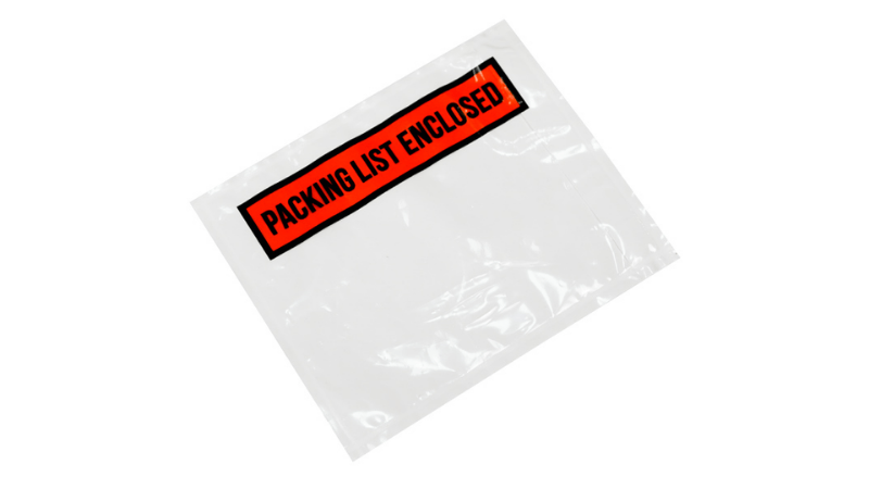 tamper evident bag packaging for used goods