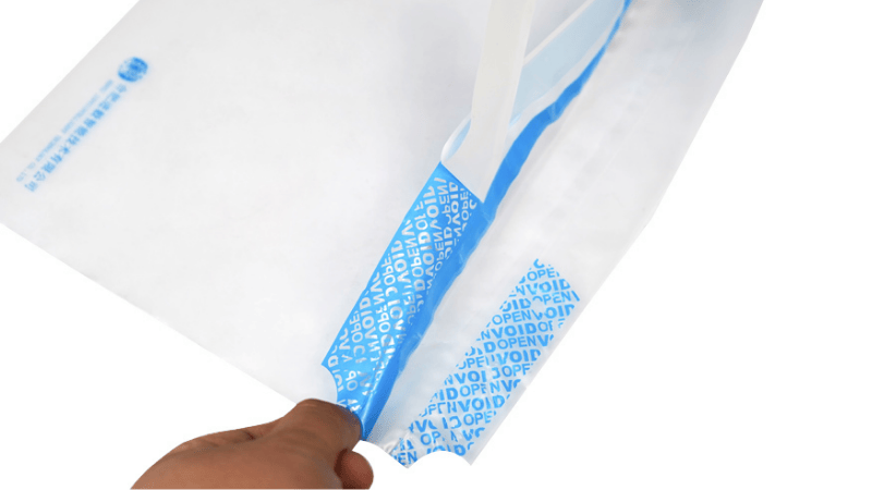 seal a tamper evident bag