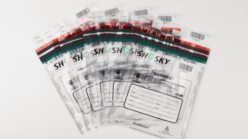 tamper evident bags