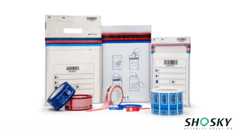 Various tamper-evident solutions with different tamper-evident properties