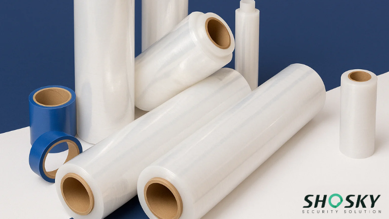 Tamper-evident rolls by SHOSKY, designed for temperature and humidity resistance