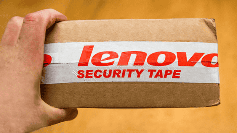 lenovo security packaging
