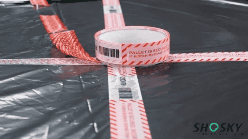 pallet tamper-evident tape