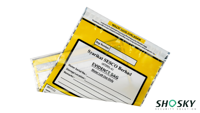 tamper evident bag