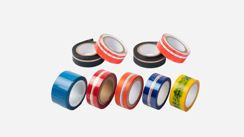 custom tamper evident bag tapes