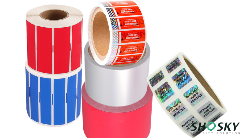 different types of labels