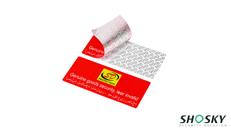 Warranty Void Label