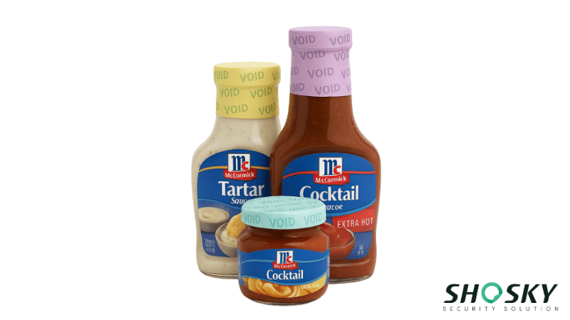 Bottles secured with innovative, eco-conscious "VOID" seals