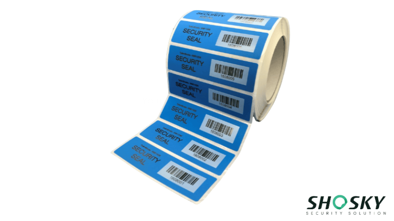 tamper evident seal sticker