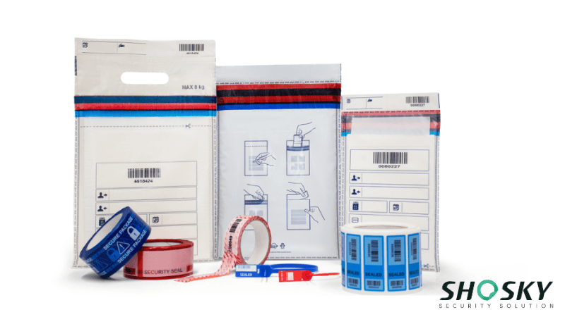 Secure tamper-evident packaging options using eco-friendly materials and designs