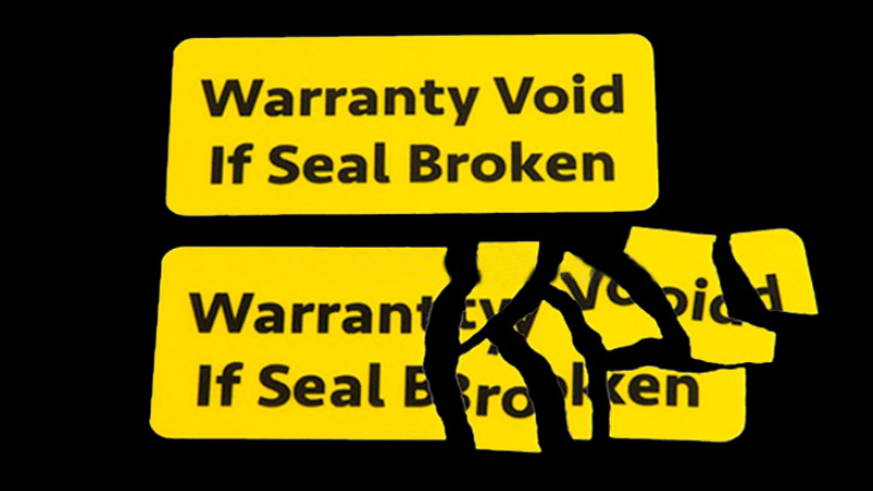 ultra-destructible label
