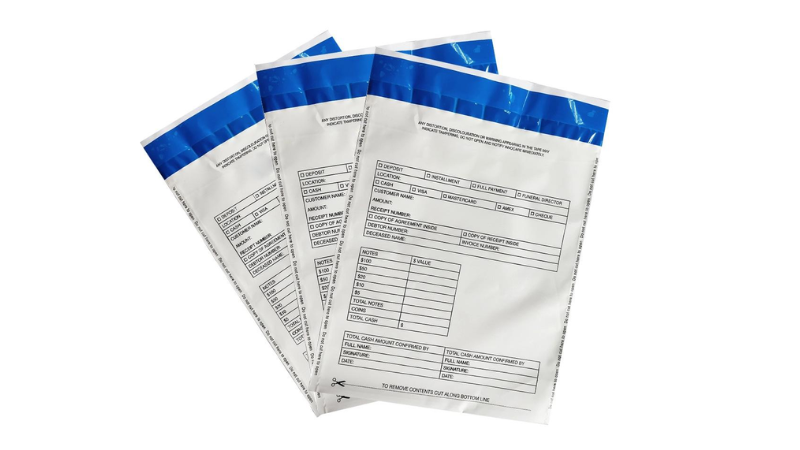 several tamper-proof envelops