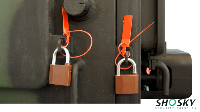 Security seals tighten accountability at equipment access control locations