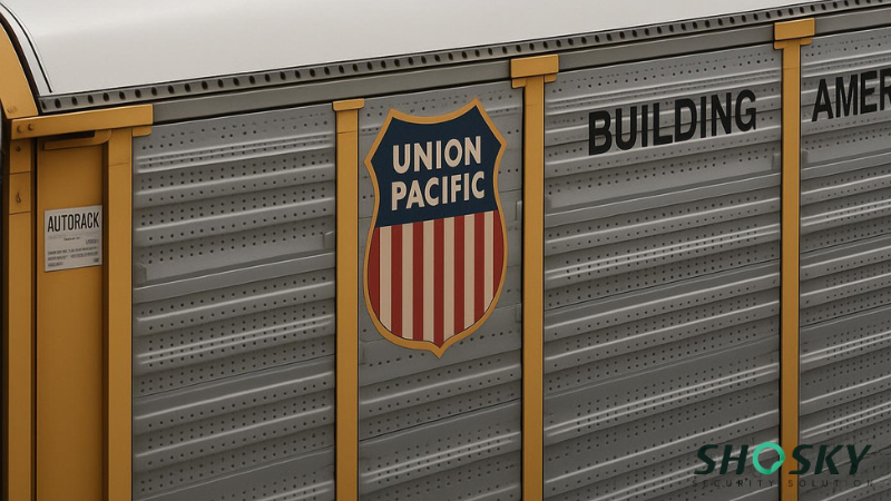 Union Pacific railcar uses ISO 17712 seal for tamper-proof transit