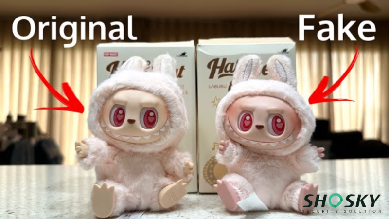 Counterfeit Labubu figure mimics original, exposing IP vulnerabilities
