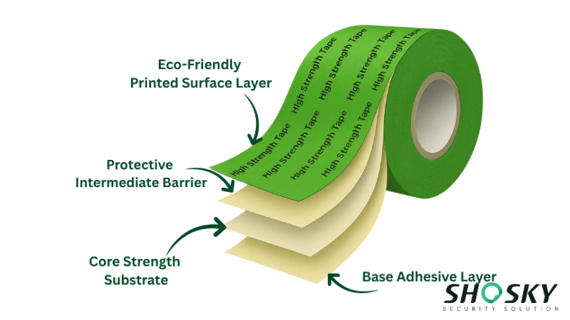 FSC-certified security tapes' instruction