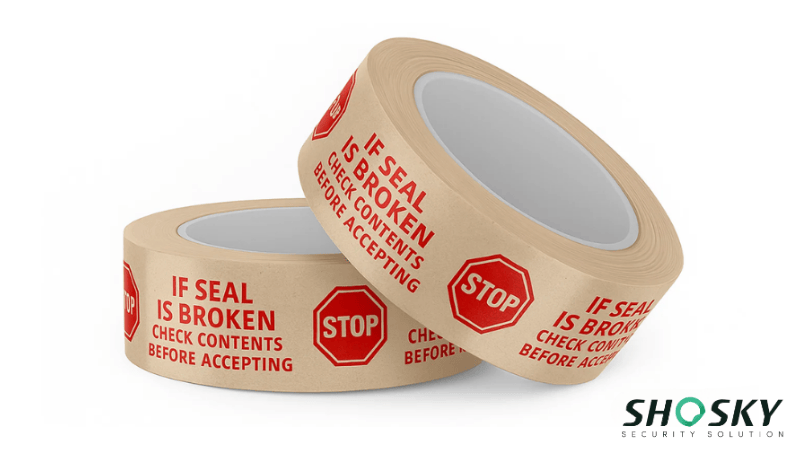 FSC-certified tape combines security alert with eco-conscious materials