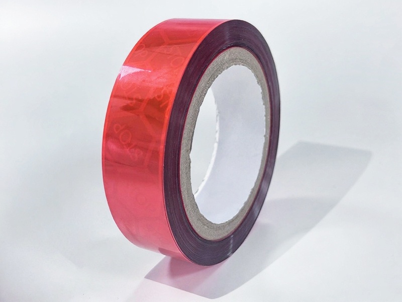 Level 2 Black Thermo Ink Tamper Evident Bag Sealing Tape 1