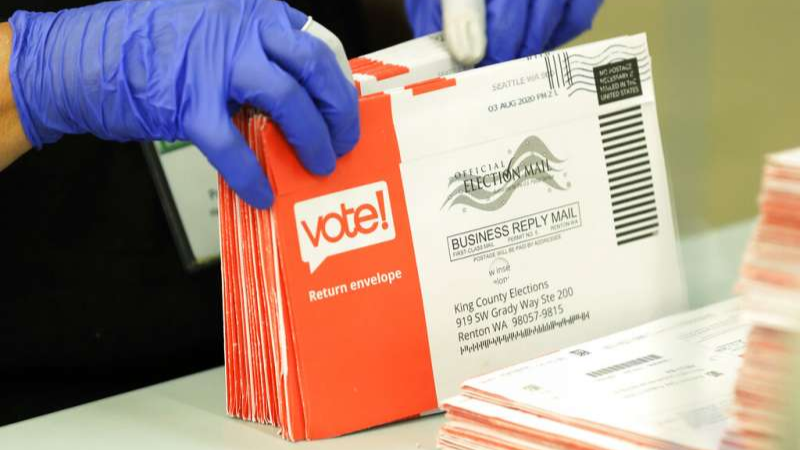 several tamper evident envelopes within vote