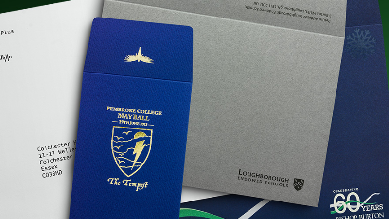 a university exam envelope